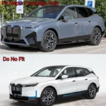 Fits BMW iX 2022-2025 Gloss Black Front Splitter Lip Spoiler - Image 3