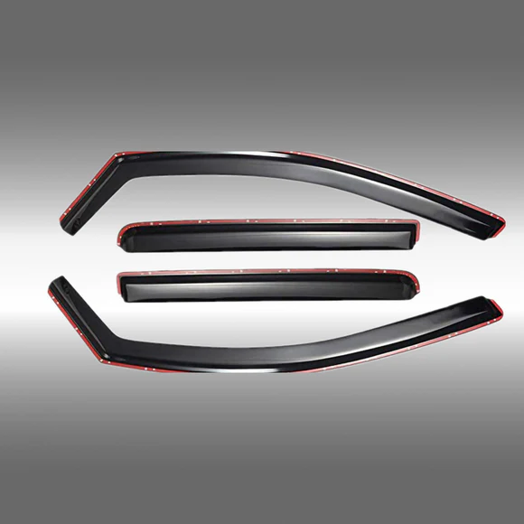 suburbanshoppify.webp Fits 2021 & Up Chevrolet Suburban In-Channel Vent Window Visors Rain Sun Wind Guards Shade Deflectors - Image 1