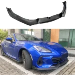 For Subaru BRZ 2022-2024 Real Carbon Fiber Front Bumper Lip Spoiler Splitter