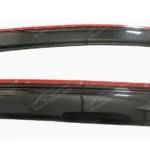 Fit 2016-2023 Toyota Tacoma In-Channel Vent Window Visors Rain Sun Wind Guards Shade Deflectors - Image 4