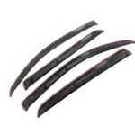 Fit 2016-2023 Toyota Tacoma In-Channel Vent Window Visors Rain Sun Wind Guards Shade Deflectors - Image 6