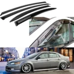Fits for Acura TL 2004-2008 Window Vent Visors Sun Rain Guards Shade Deflectors