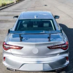 For 2015-2024 Acura TLX JDM GT Style Glossy Black Rear Trunk Spoiler Wing - Image 8