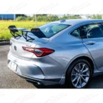 For 2015-2024 Acura TLX JDM GT Style Glossy Black Rear Trunk Spoiler Wing - Image 9