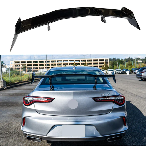 tlxgt1wing22.webp For 2015-2024 Acura TLX JDM GT Style Glossy Black Rear Trunk Spoiler Wing - Image 1