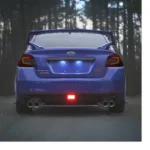 For 2015-2021 Subaru WRX/STI Rear Light Taillight Dark Tinted Overlay Covers - Image 5