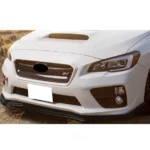 Fits 2015-2021 Subaru WRX STI Front Splitter Spoiler Lip (Gloss Black) - Image 4