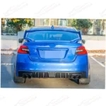 Full Body Kit Set - Carbon Fiber Print / Gloss Black| Fits Subaru WRX (2015-2021 ) - Image 2