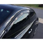 Fits Acura TLX 2015-2020 Carbon Trim Window Visor Rear Roof Spoiler Bundle - Image 3