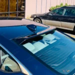 Fits 2008-2012 Honda Accord Carbon Trim Window Vent Visors & Rear Roof Spoiler - Image 10