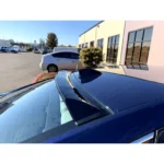 Fits 2008-2012 Honda Accord Carbon Trim Window Vent Visors & Rear Roof Spoiler - Image 11