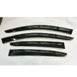 Fits Hyundai Elantra 2017-2020 Carbon Trim Window Visor Rear Roof Spoiler Bundle - Image 5