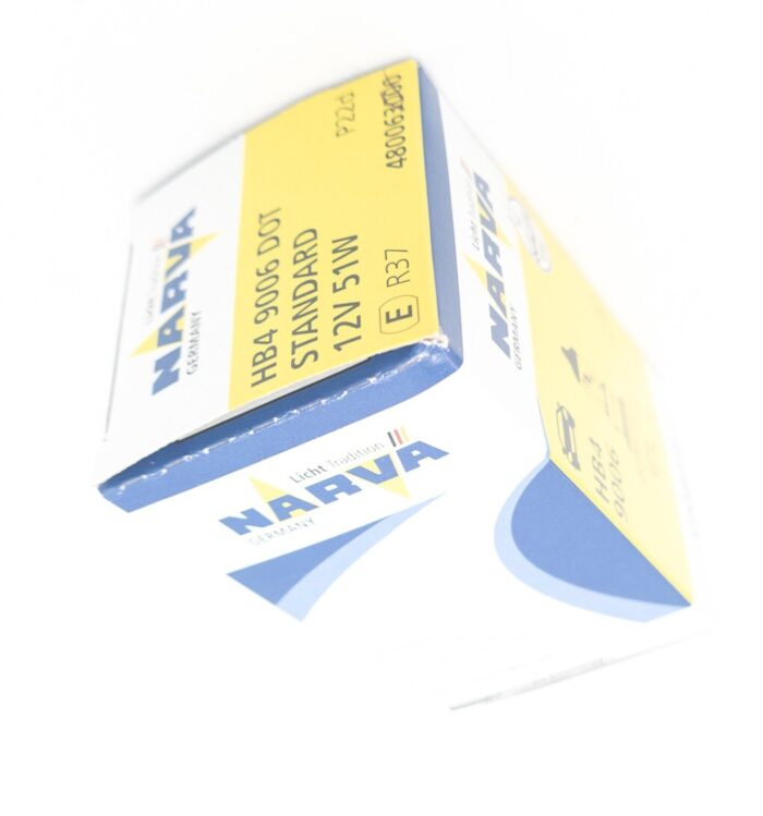 Headlight Globe Bulb Narva 12V 51W HB4 P22D Halogen 48006NARVA - Image 2