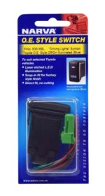 Driving Light Switch OE Style 12V Narva 63316BL for Toyota Prado Hilux Landcruiser 100 & 79 FJ Cruiser Hiace - Image 2