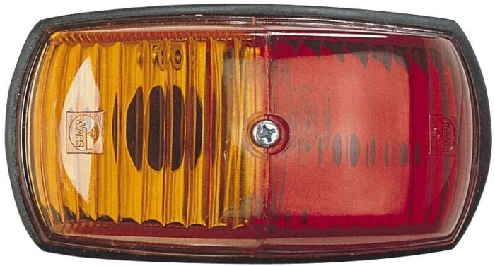 Trailer Side Marker Lamp Red Amber (Bl) Narva 85760BL 125mm x 65mm - Image 1