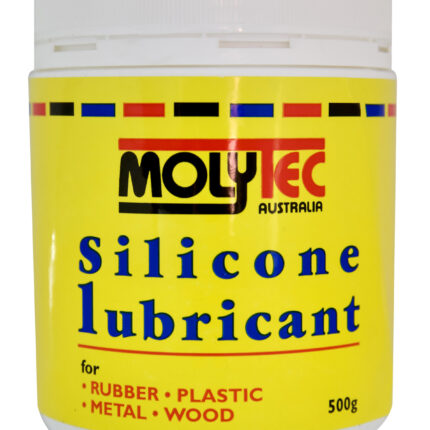 Molytec Silicone Lubricant Protectant For Rubber & Metals 500g Tub M814