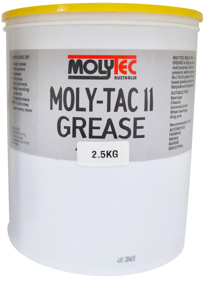 Molytec Tac II Multi Purpose Grease High Quality, Multi Purpose, Extreme Pressure & Water Resistant 2.5l Tub - Image 1