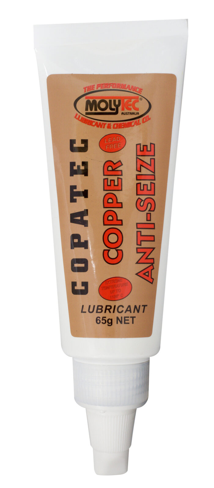 Molytec Copatec Anti-Seize Copper based Anti-Seize Compound, Protects parts from Corrosion, Gailing & Seizing 65g Tube - Image 1